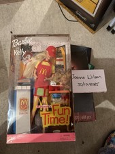 Barbie and Kelly McDonald's Fun Time Dolls Set 2001 Mattel #29395