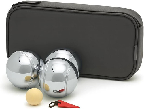 French boules set chrome - french,