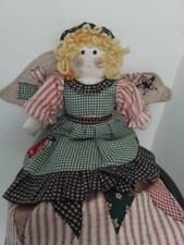 Vintage Rag Doll Dressed As An