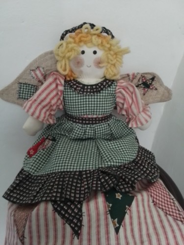 Vintage rag doll - doll, as