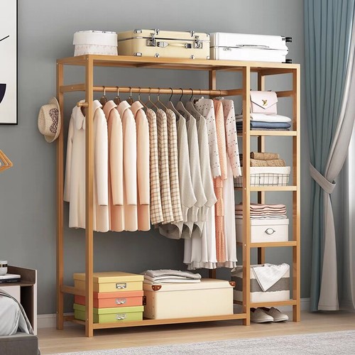 Tier bamboo garment rack - 6,