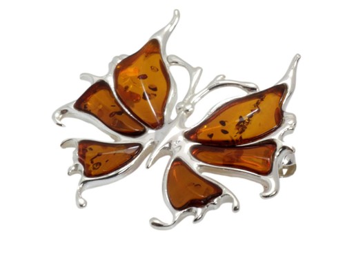 Natural baltic amber sterling - natural,