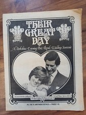 Princess Diana Newspapers Headlines Back Issues Tabloid and Broadsheets Royal