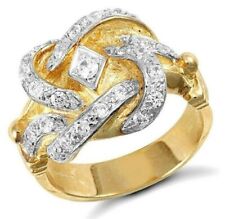 Men's Knot Ring Solid 9 Carat