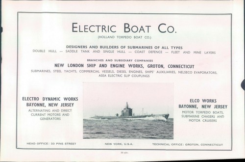 Ww2 the electric boat - boat, co