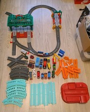 Thomas Railway 'Knapford Station' & Job Lot of Trains & Accessories