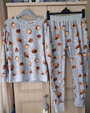 Next Hedgehog Pyjamas  Size Medium Petite Good Condition