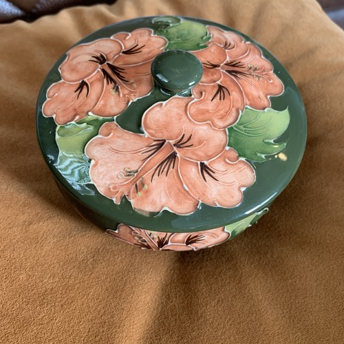 Moorcroft hibiscus pattern - hibiscus,