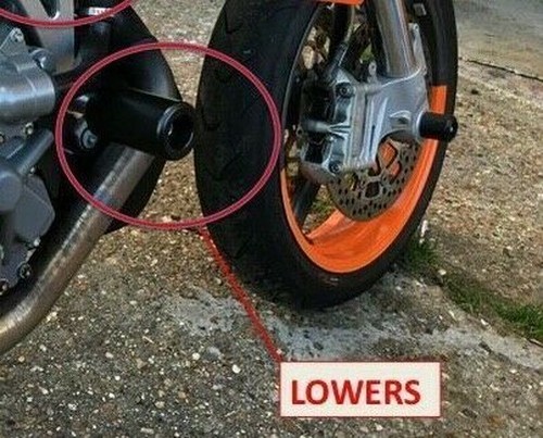 Ktm 950 supermoto lowers - ktm,