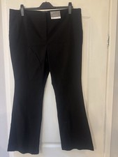 Papaya/Smart Bootcut Trousers