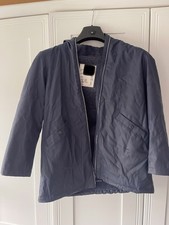 M&S Girls Navy Hooded Coat Age