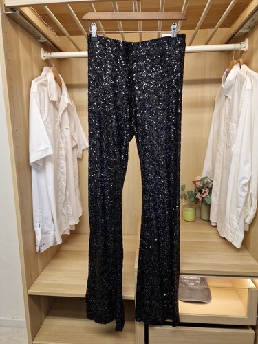 Zara womens bnwt black sequin - bnwt,