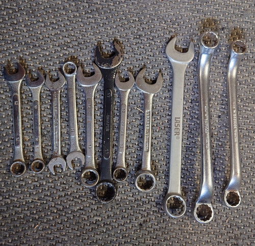 Job lot spanners - lot, of