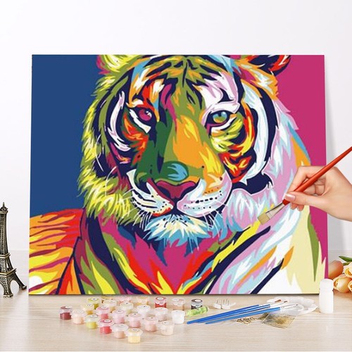 Oil painting animals paint - oil, by