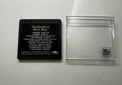 Rare technics minidisc various - technics,