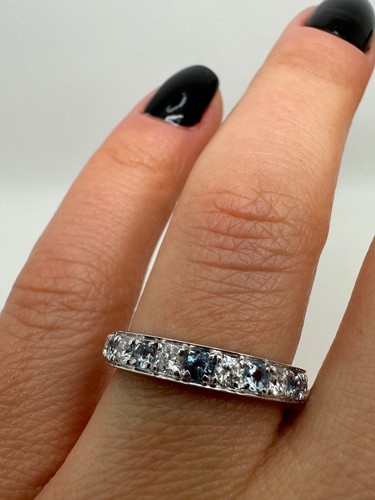 Platinum half eternity - half,