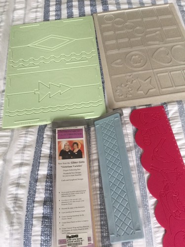 Embossiing boards 1 - x, (
