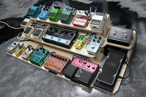 Guitar effects pedalboard - guitar,