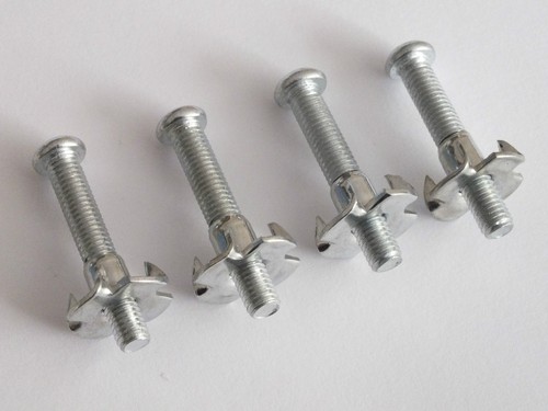 Chrome fixing bolts - 4, &