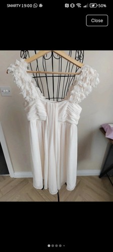 Frock and frill cream - and,