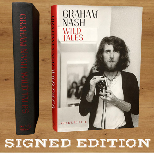 Signed graham nash wild - signed,