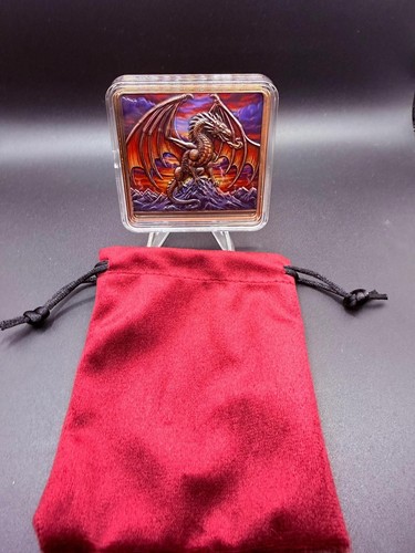 Copper dragon colorised - 5,