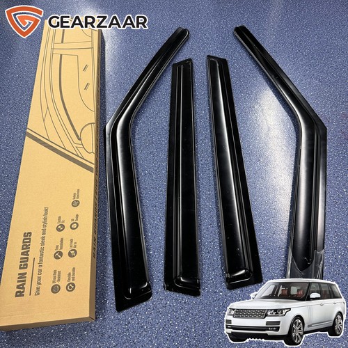 4pcs wind deflectors tinted - wind,