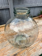 Large Antique Carboy, English, Glass, Storage Jar, Terrarium, Victorian, C.1900