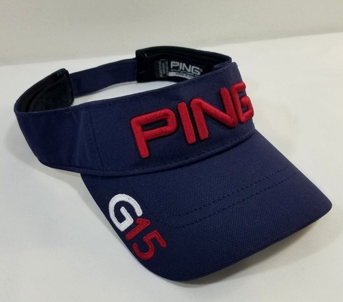 Ping g15 navy blue golf - blue, visor