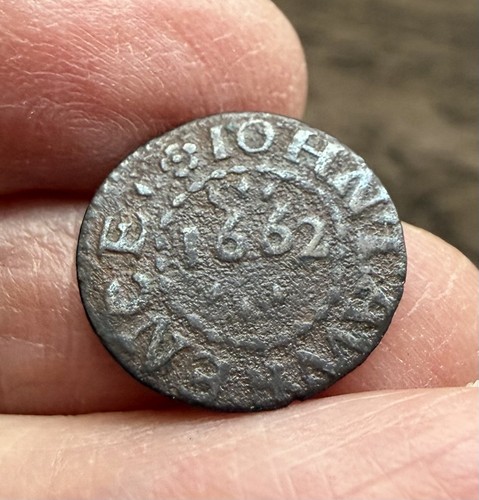 17th century token essex - 17th,