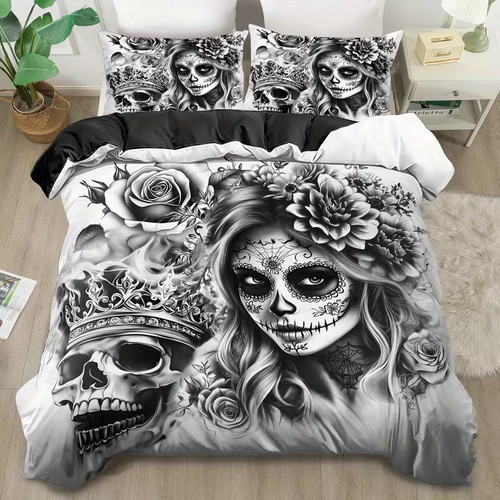 Gothic style duvet cover - duvet, and