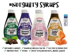 The Skinny Foods Zero Calorie Skinny Syrup Carb Free Fat Free Sugar Free 425ml