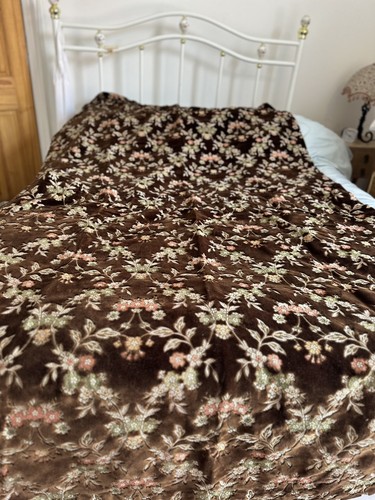 Pair vintage velvet - vintage,
