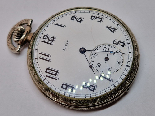 Antique elgin pocket - elgin,