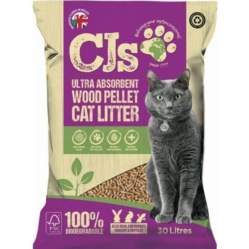 Premium cat litter wood - premium,