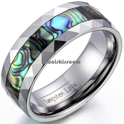 8mm unisex tungsten carbide - unisex,