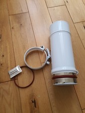 Grant WX 250/100 Vortex Boiler 250mm Flue Extension White  Up To 46 kW