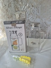 1L Glass Pitcher Water Jug