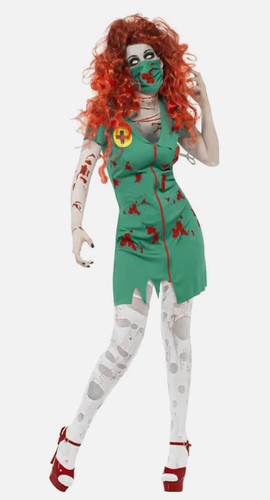 Ladies zombie bloody - zombie, scrub