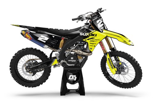 Suzuki motocross graphics - motocross, mx