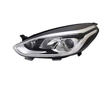 Ford Fiesta 17-22 Headlight Halogen With LED Daytime Running Light Left Hand