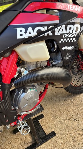 Carbon enduro exhaust pipe - enduro,
