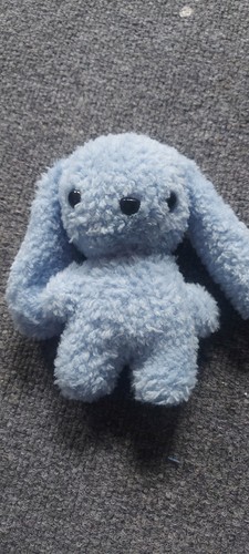 Blue bunny rabbit small - blue,