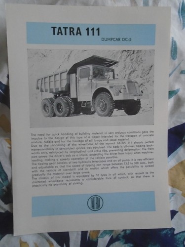 Tatra 111 dumpcar - 111,