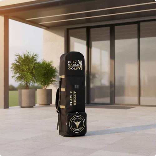 Airline golf case with wheels - with,