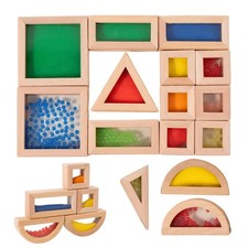 Rainbow Sensory Toys Blocks,15