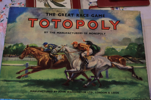Vintage totopoly board - vintage, game