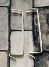 2 Drape Valance Track Brackets metal  READ FULL LISTING