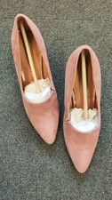 Womens NEXT Dusky Pink Suede