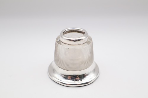 Antique silver mounted - antique, glass